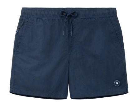 Zwembroek Shiwi Men NATE QUICK DRY 5 Inch Solid Blue Dark Navy