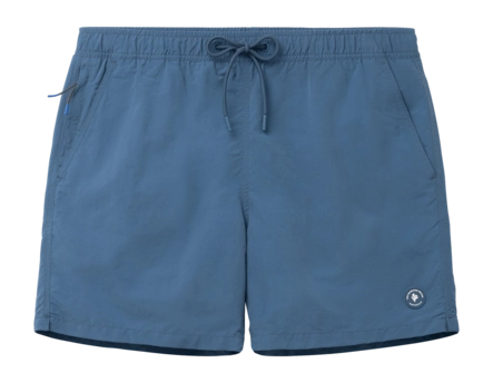 Zwembroek Shiwi Men NATE QUICK DRY 5 Inch Solid Blue Slate