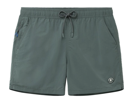 Zwembroek Shiwi Men NATE QUICK DRY 5 Inch Solid Green Smokey