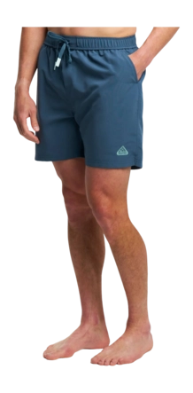 Zwembroek Tenson Men Ocean Swim Shorts Blue Grey Regular Fit
