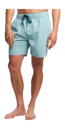Zwembroek Tenson Men Ocean Swim Shorts Grey Green Relaxed fit
