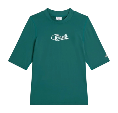 Zwemshirt O'Neill Girls Skins Shortsleeve Botanical Heat Nauwsluitende pasvorm