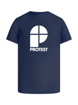 Zwemshirt Protest Boys PRTBERENTS JR Surf Night Skyblue Short Sleeve Slanke pasvorm