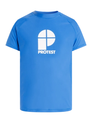 Zwemshirt Protest Men PRTCATER Surf Short Sleeve Gladio Blue Slanke pasvorm