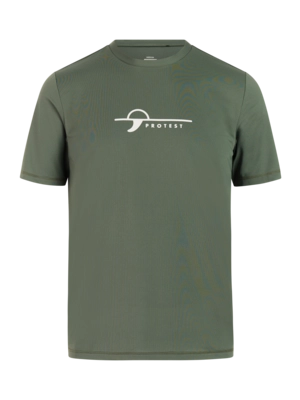 Zwemshirt Protest Men PRTCore Surf Short Sleeve Thyme Regular Fit