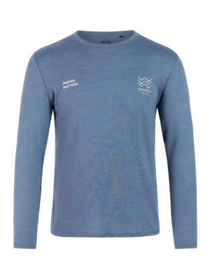 Zwemshirt Protest Men PRTRyle Surf Long Sleeve Empire Blue Normale pasvorm