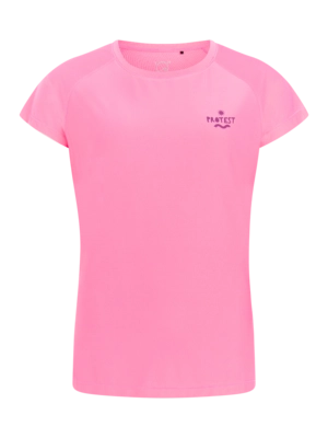 Zwemshirt Protest Women PRTCal Surf Short Sleeve Cheeky Pink Relaxte pasvorm