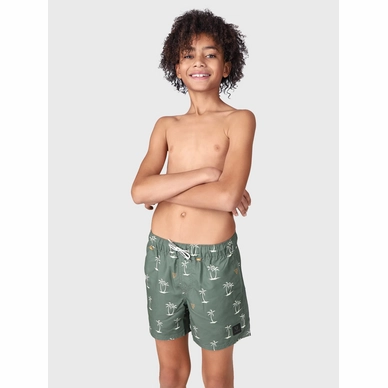 Zwemshort Boy crunotos vintage green 4