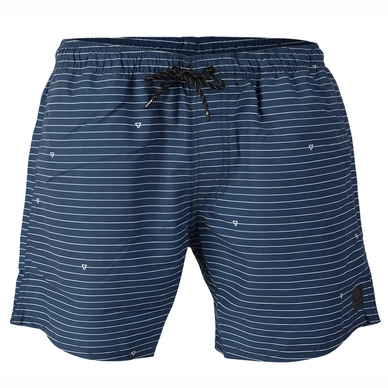Short de Bain Brunotti Men CrunECO-Stripe Jeans Blue