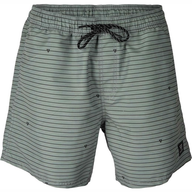 Short de Bain Brunotti Men CrunECO-Stripe Vintage Green