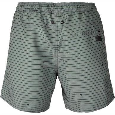 Zwemshort Men CrunECO-AO stripe green 2