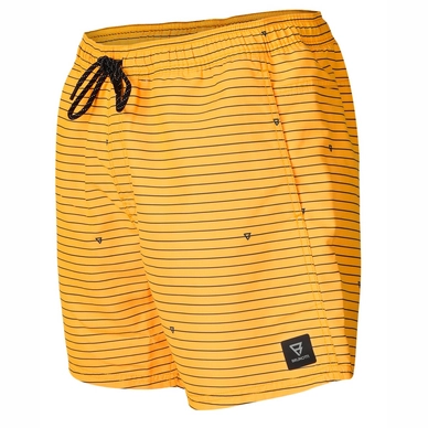 Short de Bain Brunotti Men CrunECO-Stripe Neon Orange