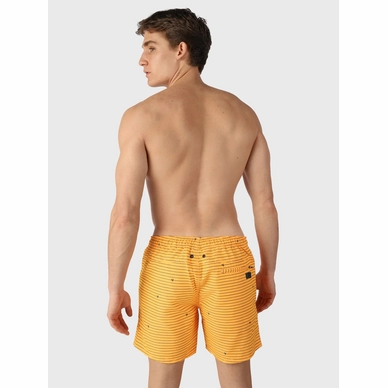 Zwemshort Men CrunECO-AO stripe orange 4