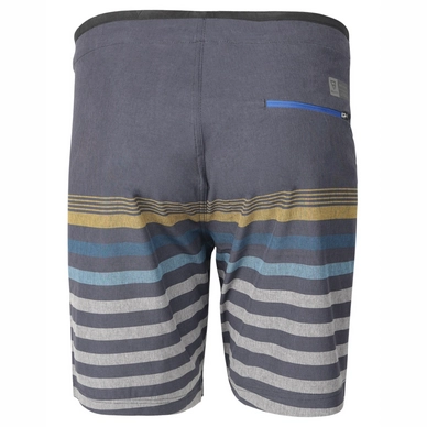 Zwemshort Men Paitor stripe blue-geel 2