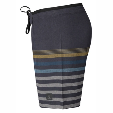 Zwemshort Men Paitor stripe blue-geel 3