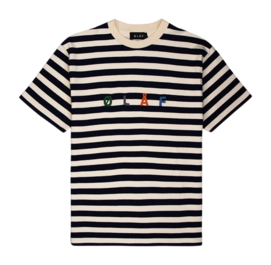 T-shirt Tee Olaf Homme Stripe Sans Tee WHite Blue-XL