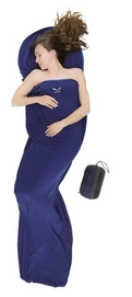 Binnenslaapzak Salewa Microfleece Zippred Liner Dark Blue Rechtshandig