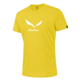 T-shirt Salewa Solidlogo 2 Men Kamille Yellow