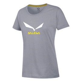 T-Shirt Salewa Solidlogo 2 Women Grey Melange