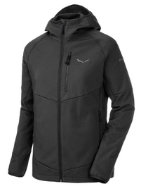 Jas Salewa Puez Full Zip Hoody Women Black Out