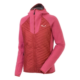 Fleecejacke Salewa Fanes Hybrid Tirolwoll Hoody Cornell Melange Damen