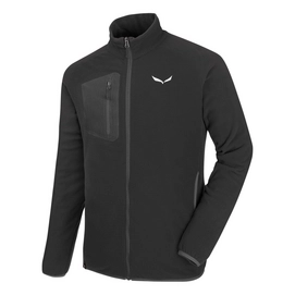 Fleece Salewa Puez Plose 4 Full Zip Men Black Out