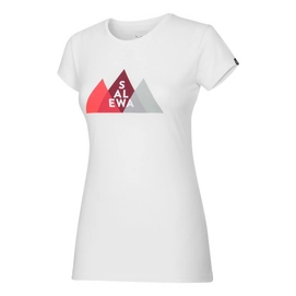 T-shirt Salewa Overlay Dry Women White