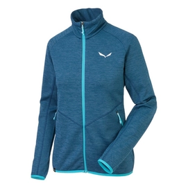 Fleecejacke Salewa Puez Melange Full Zip Poseidon Damen