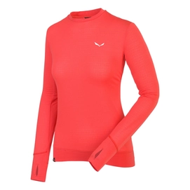 Long Sleeve T-Shirt Salewa Pedroc Polartec Women Hot Coral