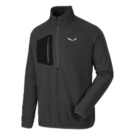 Pullover Salewa Puez Plose 2 Half Zip Black Out Herren
