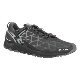 Trail Running Shoe Salewa Men Multi Track GTX Black Silver