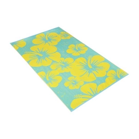 Strandlaken Vossen Aloha Flower Skyline (100 x 180 cm)