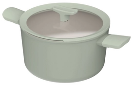 Kookpot BergHOFF Leo Recycled Balance met Deksel Antikleef 24x19 cm Sage