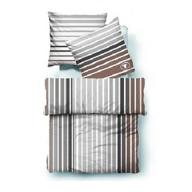 Bettwäsche Tom Tailor Stripe Beige Biber