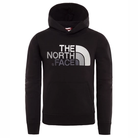 Pull The North Face Youth Drew Peak Hoodie TNF Black Mid Grey