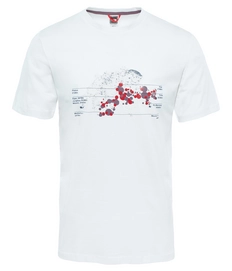 T-Shirt The North Face Men S S Country Peak Tee White