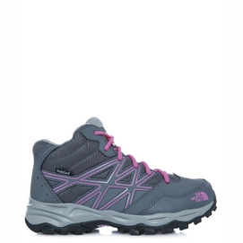 Chaussures de Trail The North Face Youth Hedgehog Hiker Mid Wp Zinc Grey/Wistria Purple