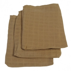 Washandje Jollein Hydrofiel Taupe (set van 3)