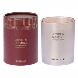 Geurkaars Riverdale Morgan Burgundy 15 cm