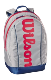 Tennisrucksack Wilson Junior Backpack Grey EQT Red