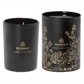 Geurkaars Riverdale Couture Zwart 15 cm