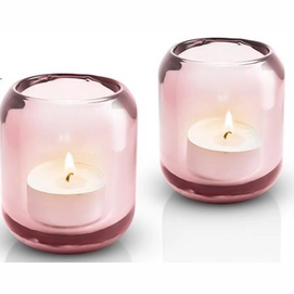 Theelichthouder Eva Solo Acorn Rose (set van 2)