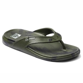 Slipper Reef Men Oasis Olive Marble