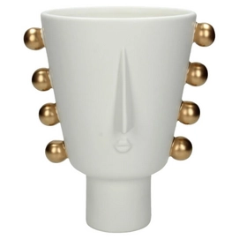 Bloempot HD Living White 14,6 x 17,7 x 20,5 cm
