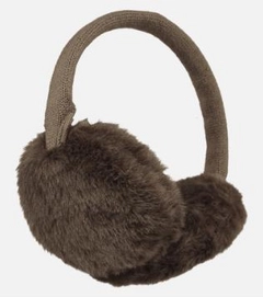 Oorwarmers Barts Plush Earmuffs Dark Brown
