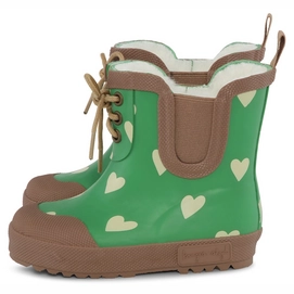 Schneestiefel Konges Slojd Kids Thermo Boots Print Aisuru Green-Schuhgröße 23
