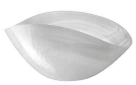 Schaal Leonardo Alabastro White 38 x 20 cm