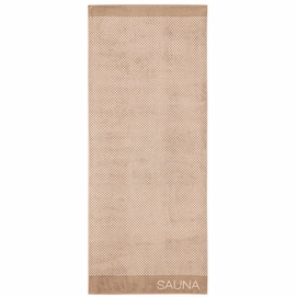 Serviette de Sauna Cawö Natural 6220 Natur-Caramel