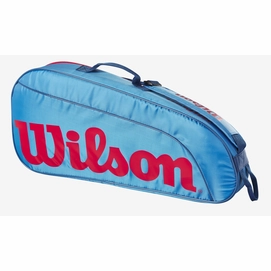 Tennis Bags Wilson Junior 3 Pack Blue Orange
