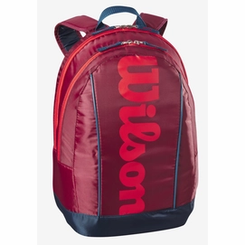Tennisrucksack Wilson Junior Backpack Red Infrared